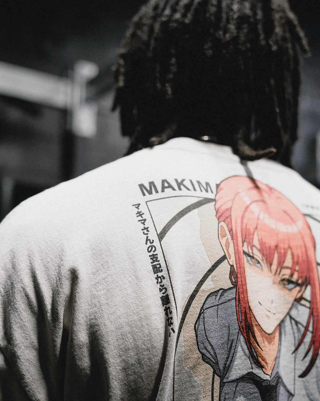 Makima (EYES) - Oversized Heavy Tee - Image 3