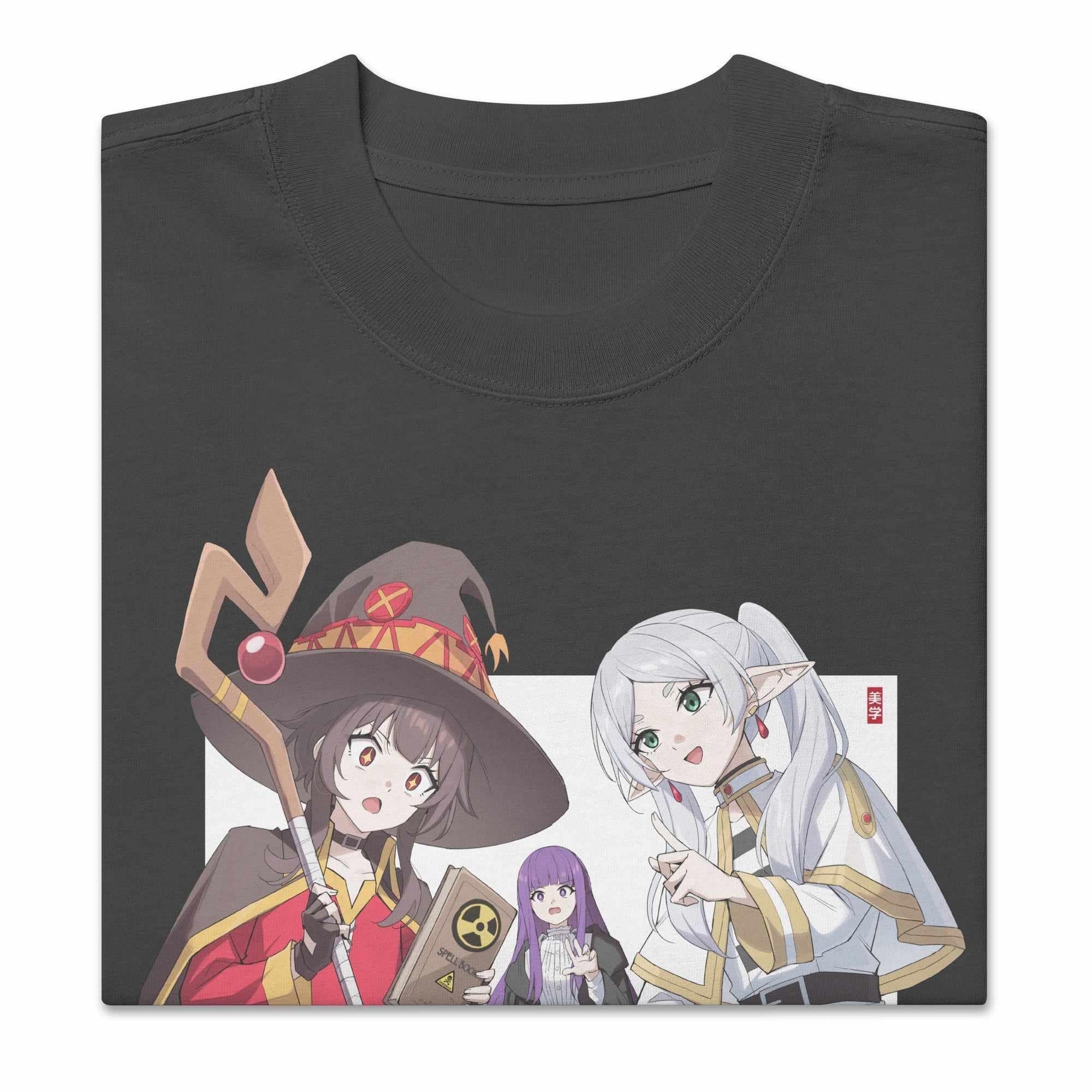 Nuclear Bomb Spell - Oversized Heavy Tee - Image 4